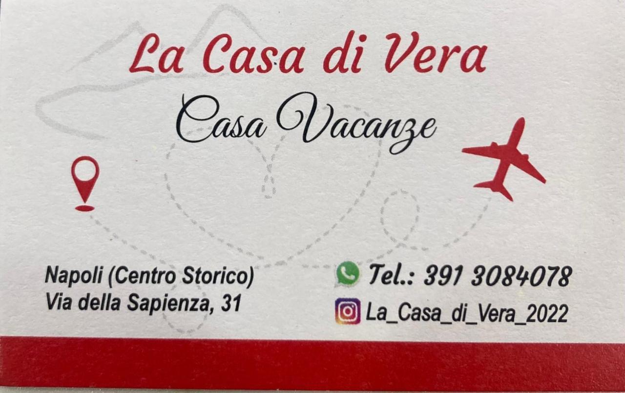 La Casa Di Vera Napoli Dış mekan fotoğraf